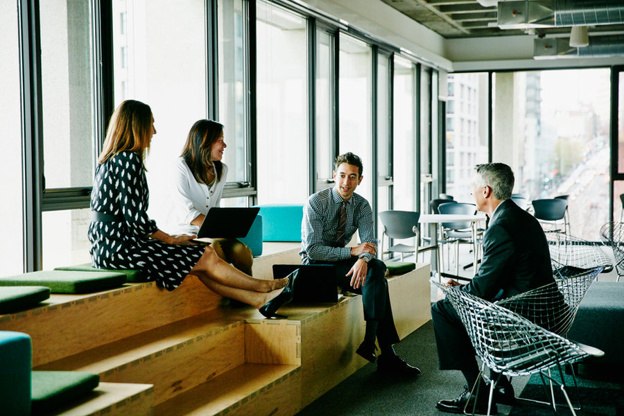 Business consulting session